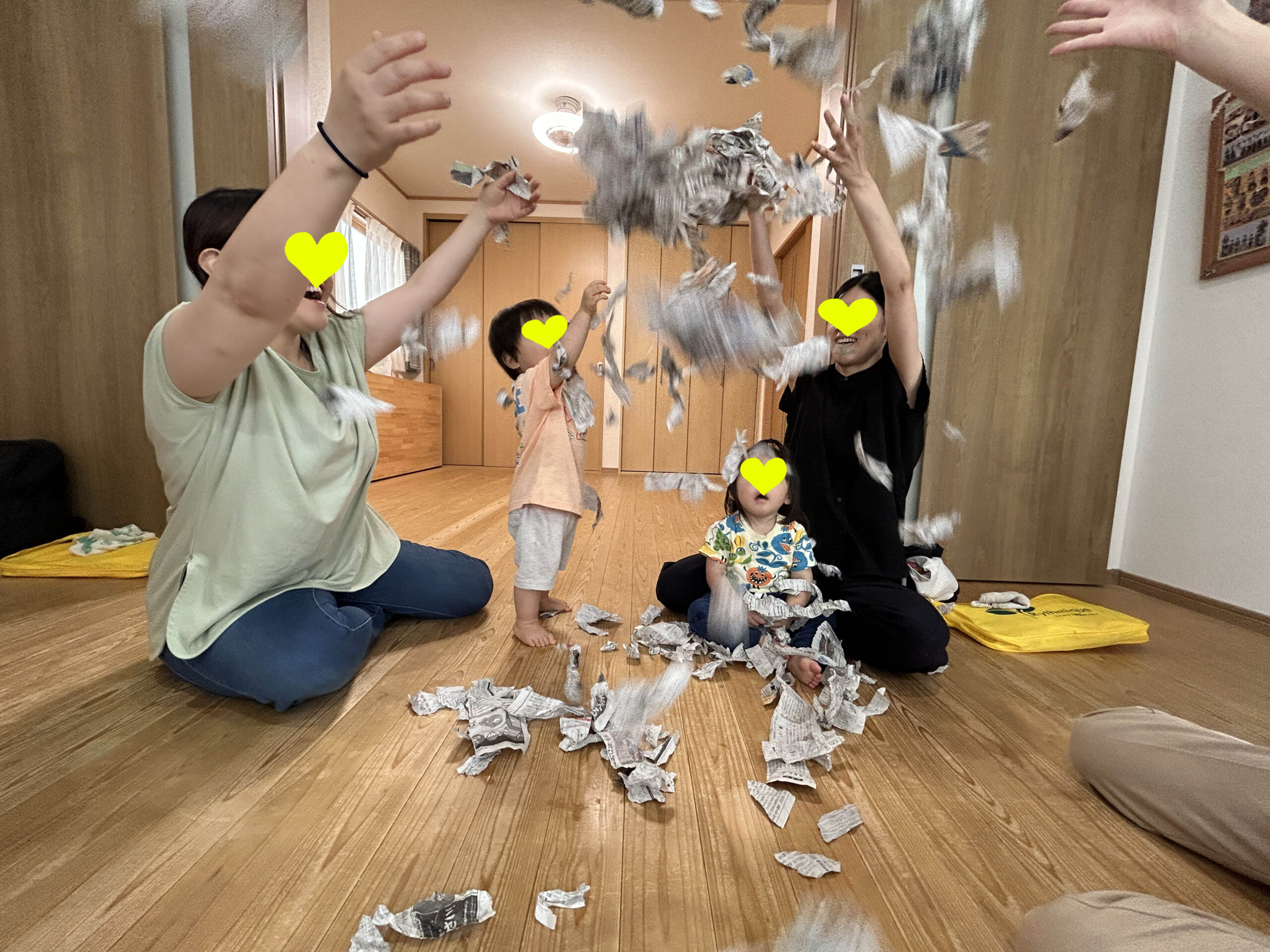 リトミックで乳幼児期に大切な親子のふれあいを