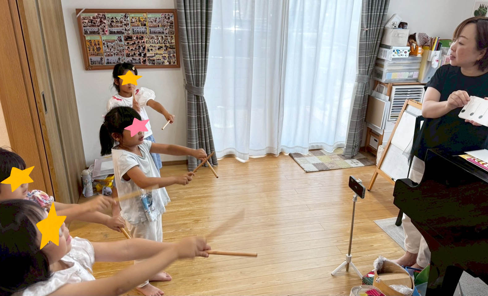 準備から片づけまで！自分で考えて動くStep４・５のお子様たち