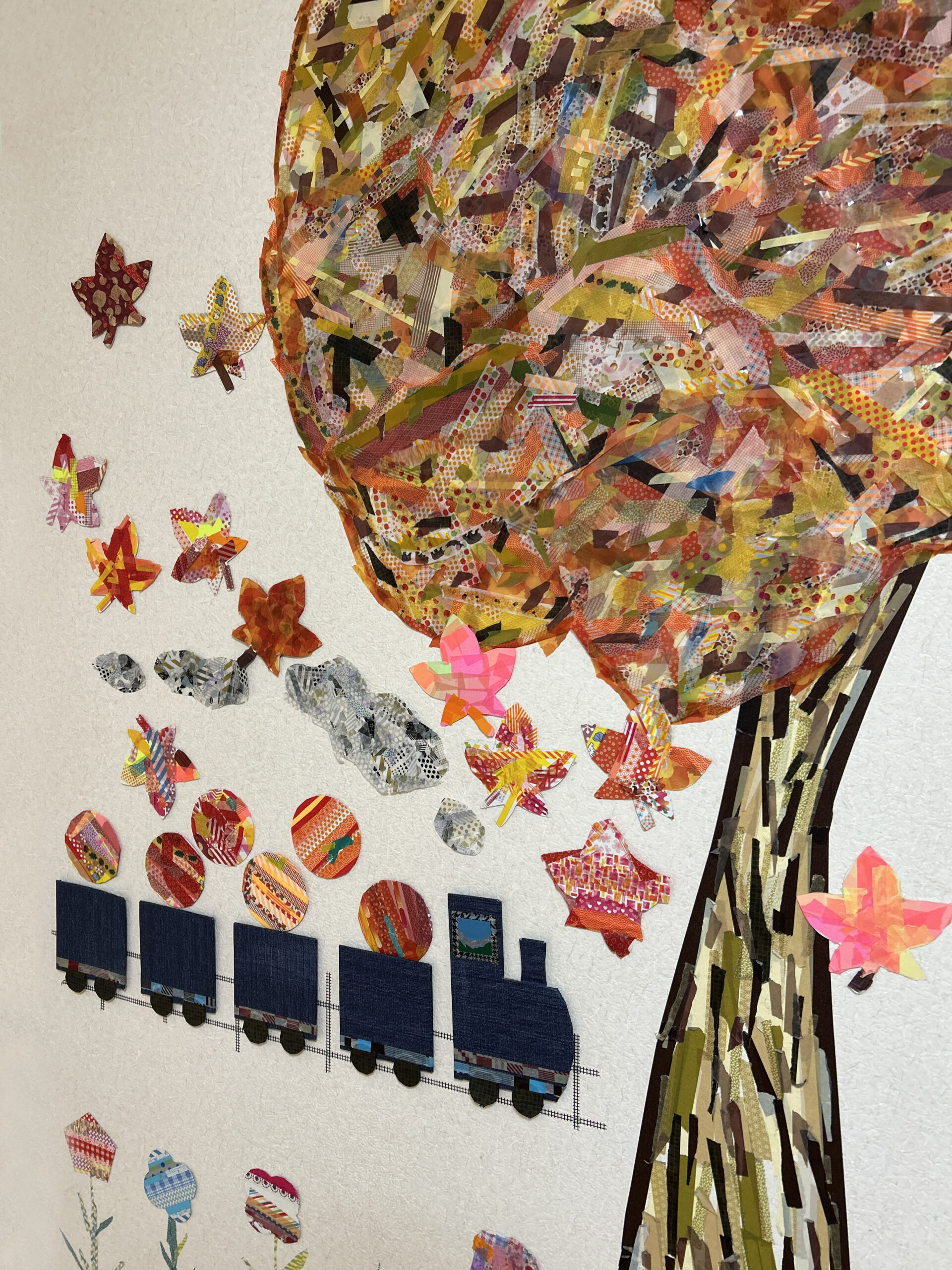 秋色の教室と発表会への思い